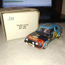 TALBOT LOTUS RAC 1982 rallye -