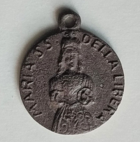Antica medaglia devozionale - antica,