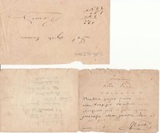 Autografo Giuseppe Verdi