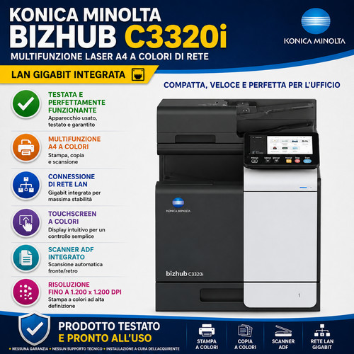 Konica minolta bizhub - c3320i,