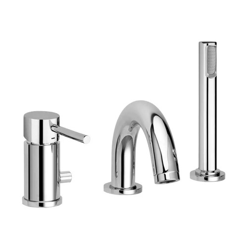Miscelatore bordo vasca con