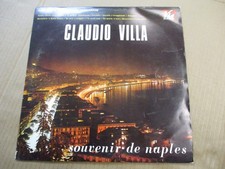 CLAUDIO VILLA - SOUVENIR DE NAPLES - LP VINILE EX/EX 1967