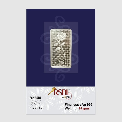 10g puro 999 argento fine - fine, rosa