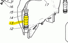 BOCCOLA NYLON USCITA POLVERI PER ATOMIZZATORE M1200 CIFARELLI