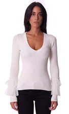 MAGLIA A COSTINE TWINSET CON