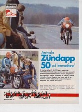 advertising TEST MOTO ZUNDAPP KS 50 TT SPORT 977-MOTOSPORT EPOCA