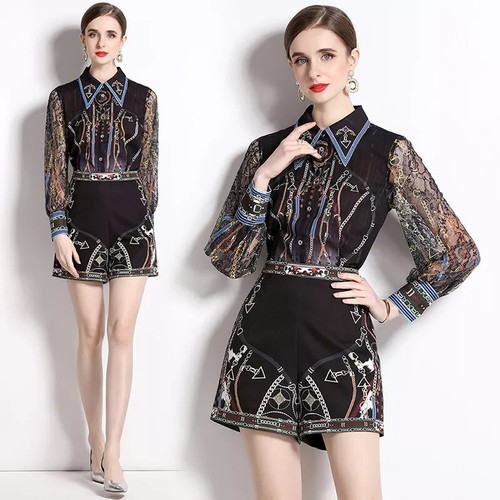 Tailleur completo donna stampa - tailleur,