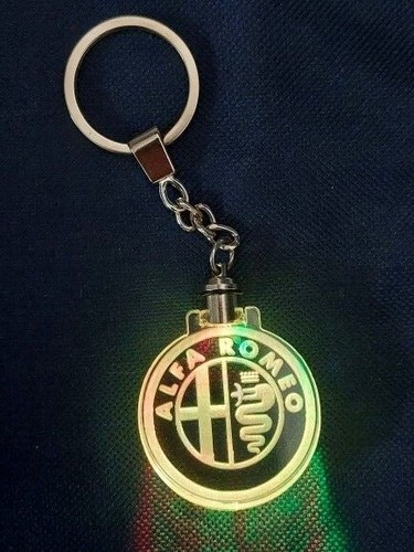 Portachiavi alfa rome led - portachiavi,