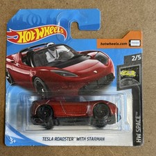 HOT WHEELS Tesla Roadster With Starman - Mainline