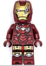 LEGO® Super Heroes Iron Man Minifigure Mark 6 Armatura Battaglia Danni 76269 sh0923