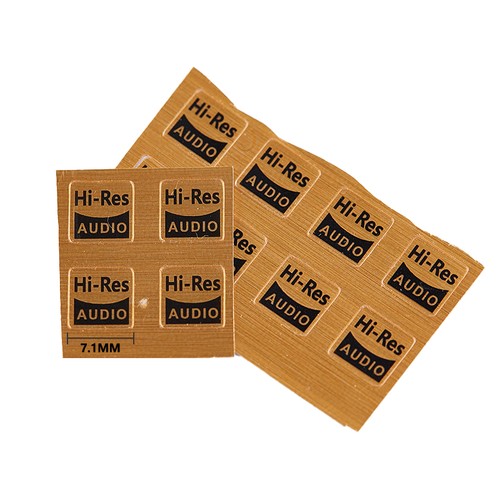 Pezzi adesivi audio alta - audio,