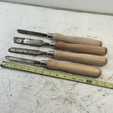 4 scalpelli per tornitura