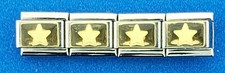 Nomination White Star with 18k