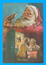 1950 Coca Cola Babbo Natale