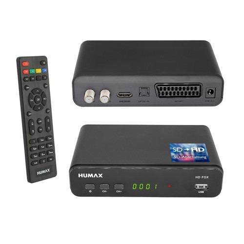 Humax fox ricevitore - hd,