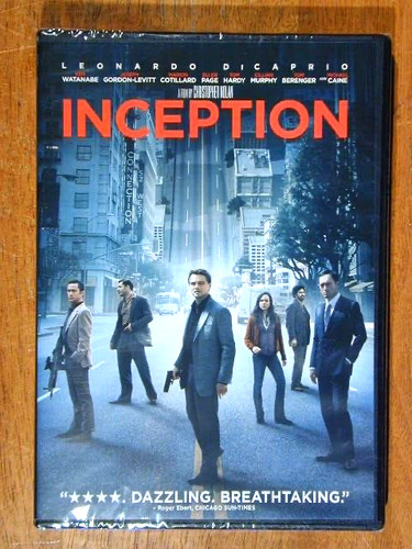 Inception 2010 dvd brand - inception, new