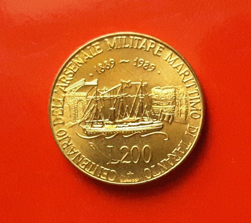 200 lire 1989 errore tracce - errore,
