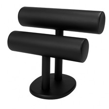 ESPOSITORE DA VETRINA A 2 LIVELLI PER OROLOGI E BRACCIALI