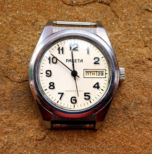Orologio vintage raketa 2628 - raketa, 2628.h