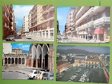 Lotto cartoline ISERNIA MOLISE Fiat 500 Anni 70 Corso Piazza Fontana XXIV Maggio