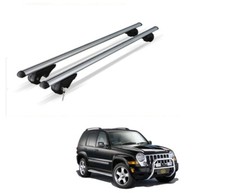 BARRE PORTATUTTO ALLUMINIO JEEP CHEROKEE KJ ANNO 2005 CON RAILS CON SERRATURE