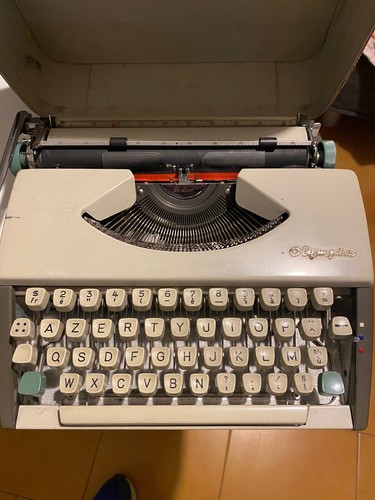 Macchina scrivere olympia - macchina,