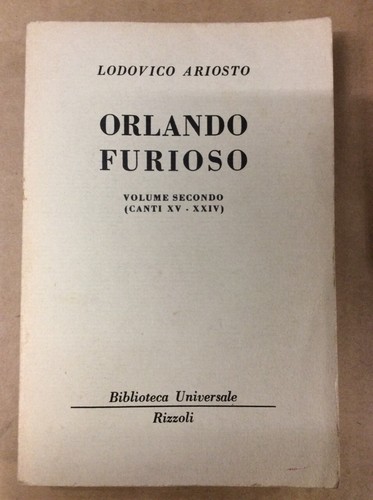 Libro ariosto lodovico - libro,