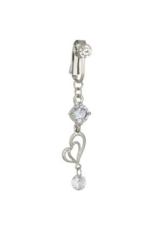 Piercing ombelico pancia - , finta