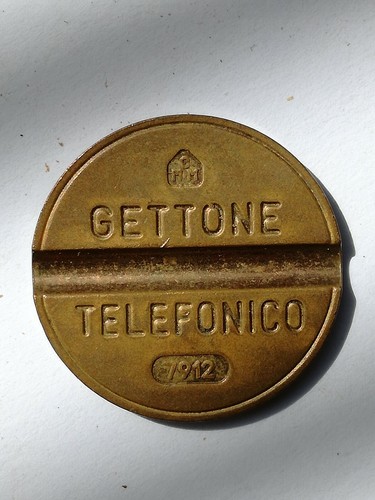 Gettone telefonico cmm 7912 - gettone,