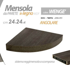 MENSOLA ANGOLO PARETE ANGOLARE