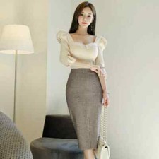 vestito abito donna manica