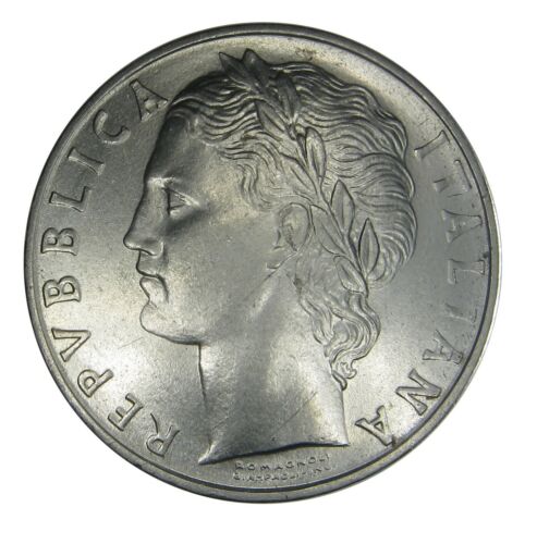 Lire 100 dal - 1955, al