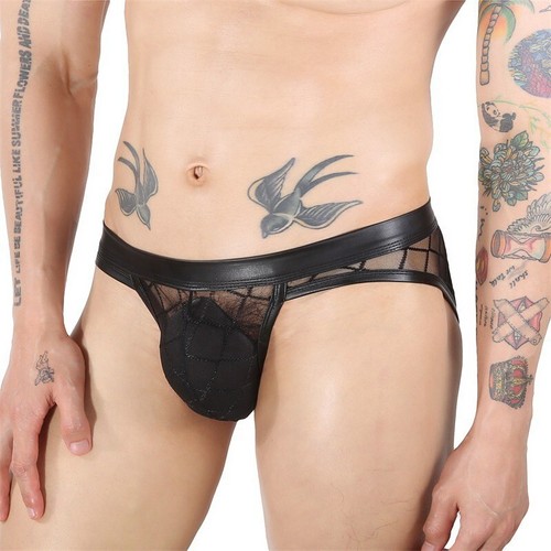 Slip uomo maglia trasparente
