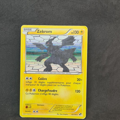 Carte pokemon zekrom holo - pokemon,
