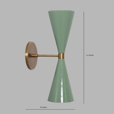 Applique da parete in ottone