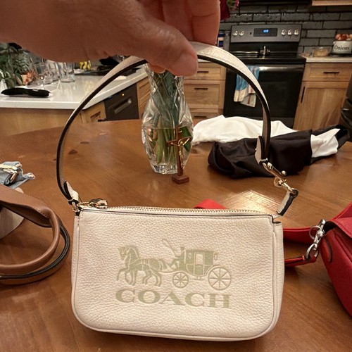Borsa tracolla coach avorio - borsa, a