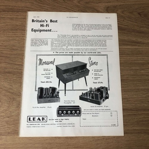 Gram192 magazine advert - advert, 11x8