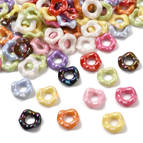 100 pezzi perline acriliche