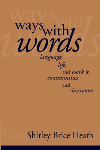 Ways with words language - with, words: