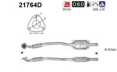 101 catalizzatore per - 101, cv