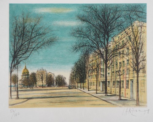 Jean carzou paris - paris,, boulevard