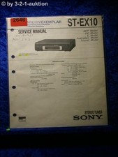 Sony Service Manual ST EX10