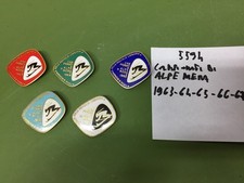 5594 ANTICHE SPILLE SCI CAMPIONATI BANCARI ANNI '63/'67