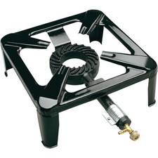 FORNELLONE FORNELLO A GAS 40X40X17cm CON BRUCIATORE IN GHISA 