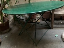 Tavolo pieghevole Bistro / Ø 117 cm - Foro ombrellone - Fermob