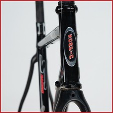 SCAPIN SOUND ACCIAIO TELAIO CARBONIO VINTAGE STRADA CORSA BICI BICICLETTA ANSE ALETTE