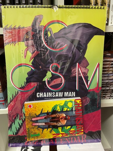 Chainsaw man calendar 2023 1 - chainsaw, +
