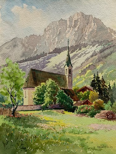 Acquerello impressionista - acquerello,