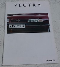 Catalogue publicitaire Opel Vectra 1993 GT 16V GL GLS Turbo 24 pages brochure