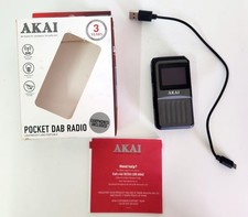 Akai Pocket Radio DAB/FM Ricaricabile, A6 1027 - Testata